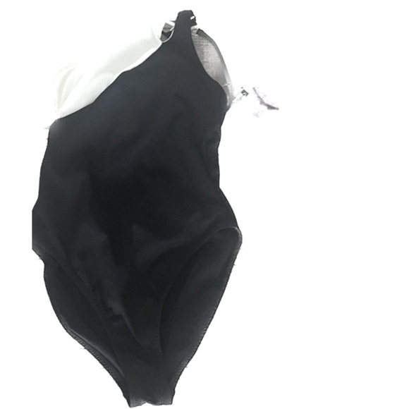 JESSICA SIMPSON Chop & Change One-Shoulder Maillot One-Piece Swimsuit swimwear S - Picture 7 of 7